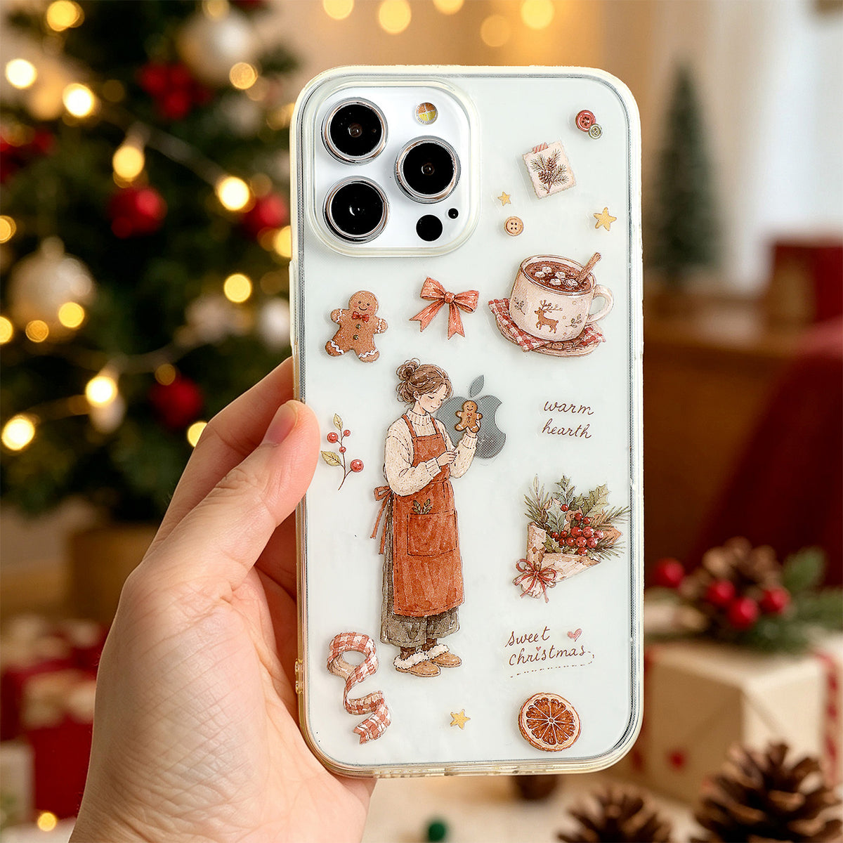 Fairy Tale Christmas Day Sticker 6pcs