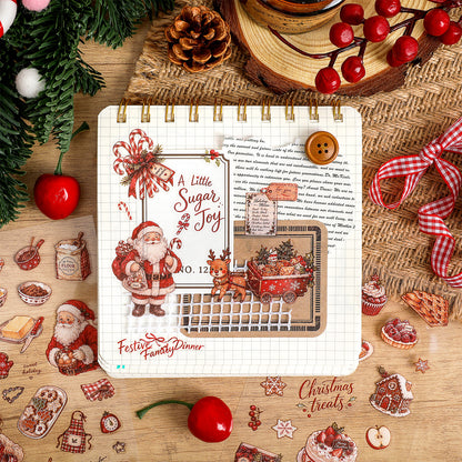 Fairy Tale Christmas Day Sticker 6pcs