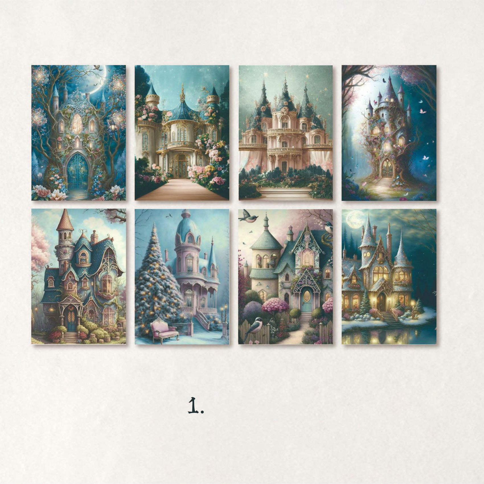 Fairy Tale Dream Series Sticker Pape 16pcs