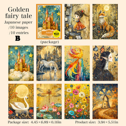 Fairy Tale Secrets Sticker 10pcs