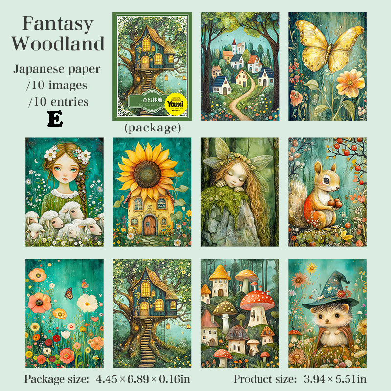 Fairy Tale Secrets Sticker 10pcs