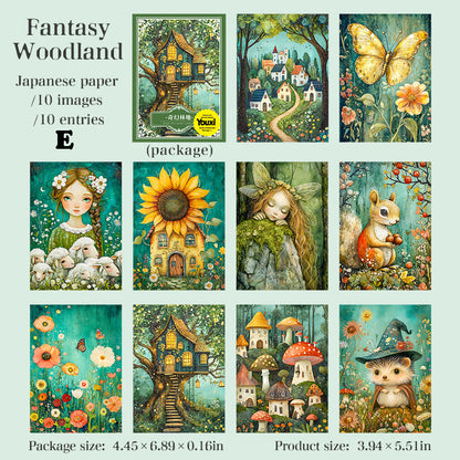 Fairy Tale Secrets Sticker 10pcs