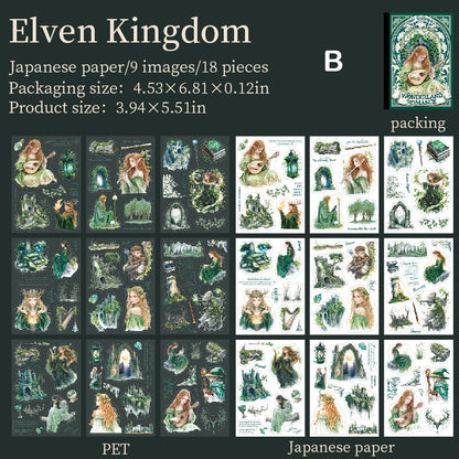 Fairy Tale Sequels Sticker Book 18pcs