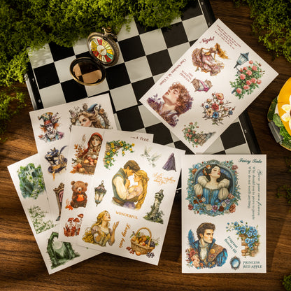 Fairy Tale Sequels Sticker Book 18pcs