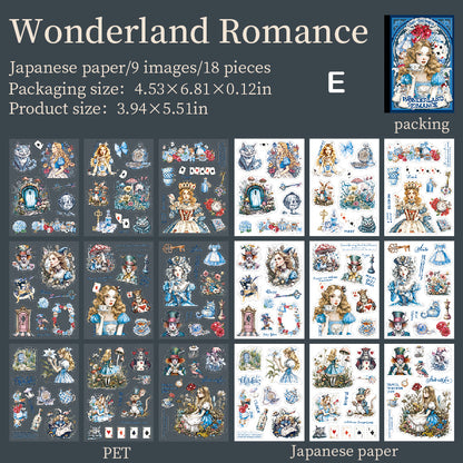 Fairy Tale Sequels Sticker Book 18pcs