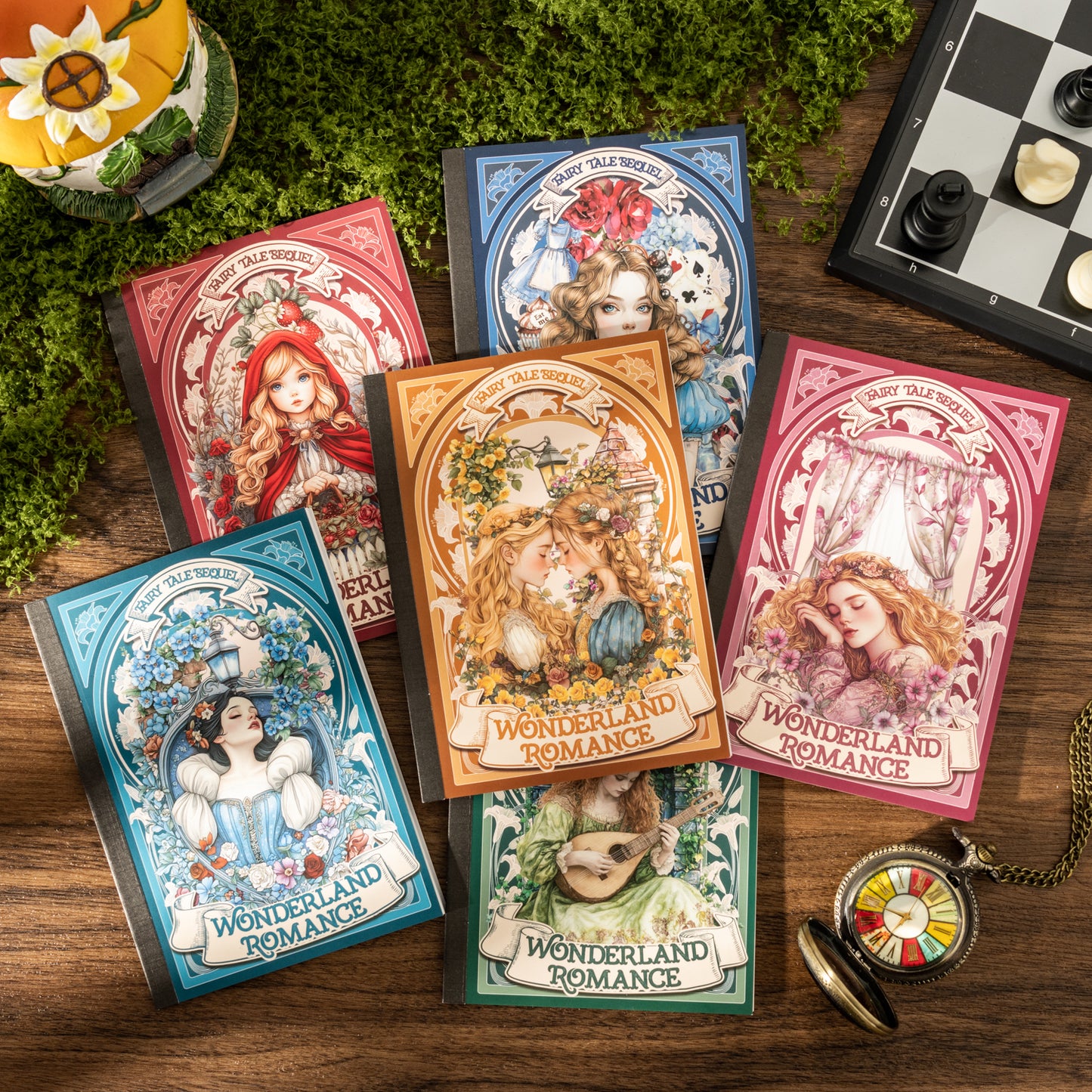 Fairy Tale Sequels Sticker Book 18pcs