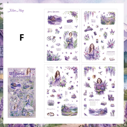 Fangye Oilv Stickers 4pcs