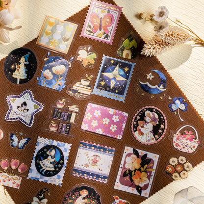 Fantasy Diary Sticker 25pcs