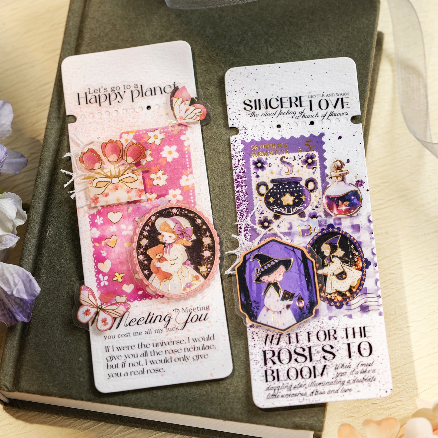 Fantasy Diary Sticker 25pcs