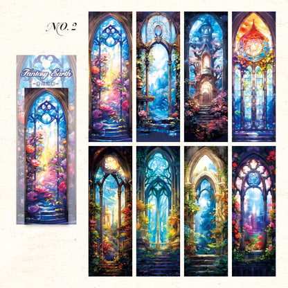 Fantasy Earth Bookmark 8pcs