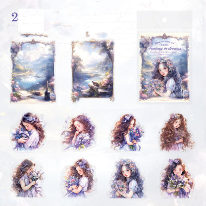 Fantasy In Dreams Sticker 10pcs