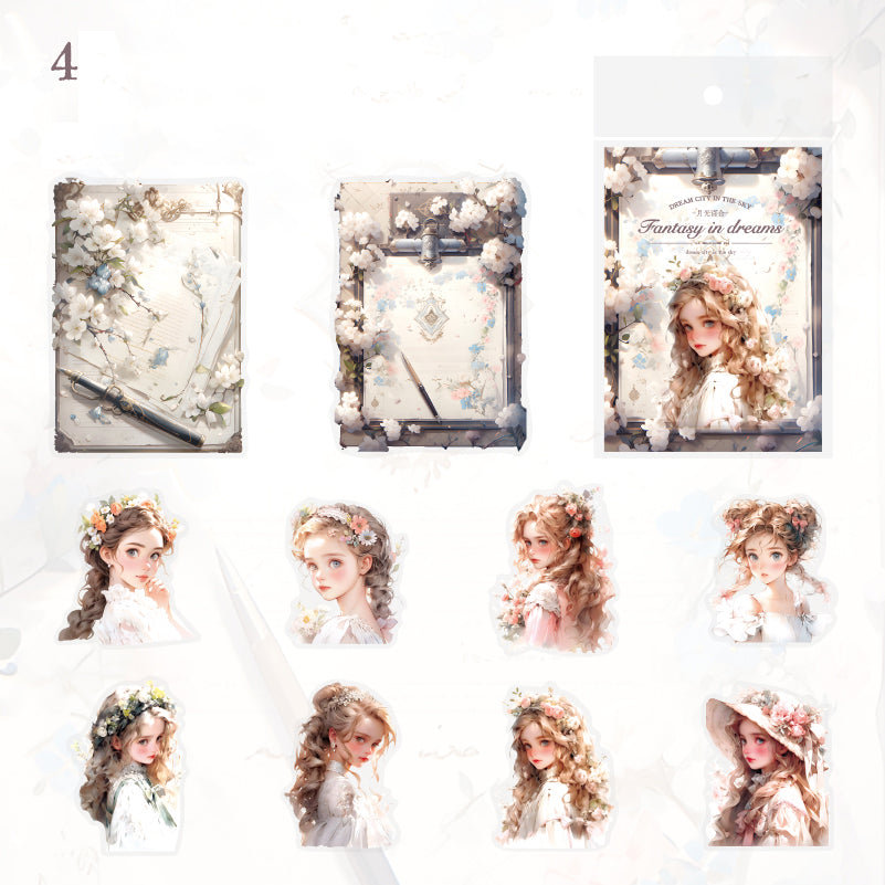 Fantasy In Dreams Sticker 10pcs