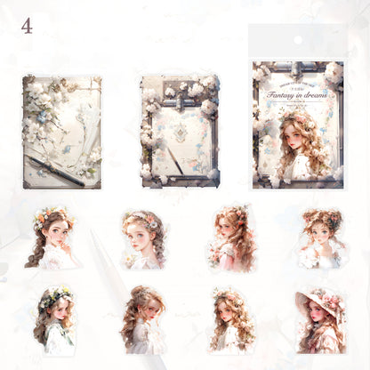 Fantasy In Dreams Sticker 10pcs