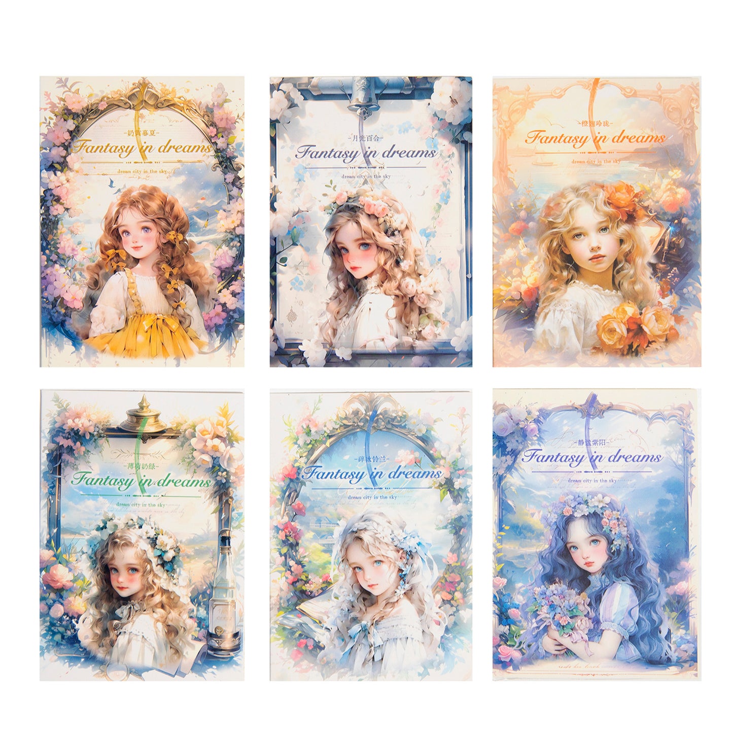 Fantasy In Dreams Sticker 10pcs