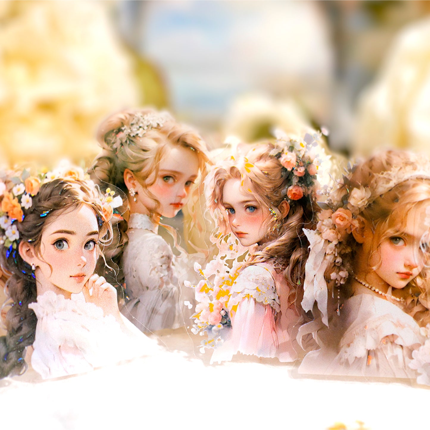 Fantasy In Dreams Sticker 10pcs