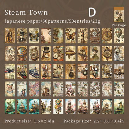 Fantasy Mini Book Sticker 50pcs