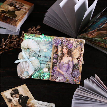 Fantasy Mini Book Sticker 50pcs