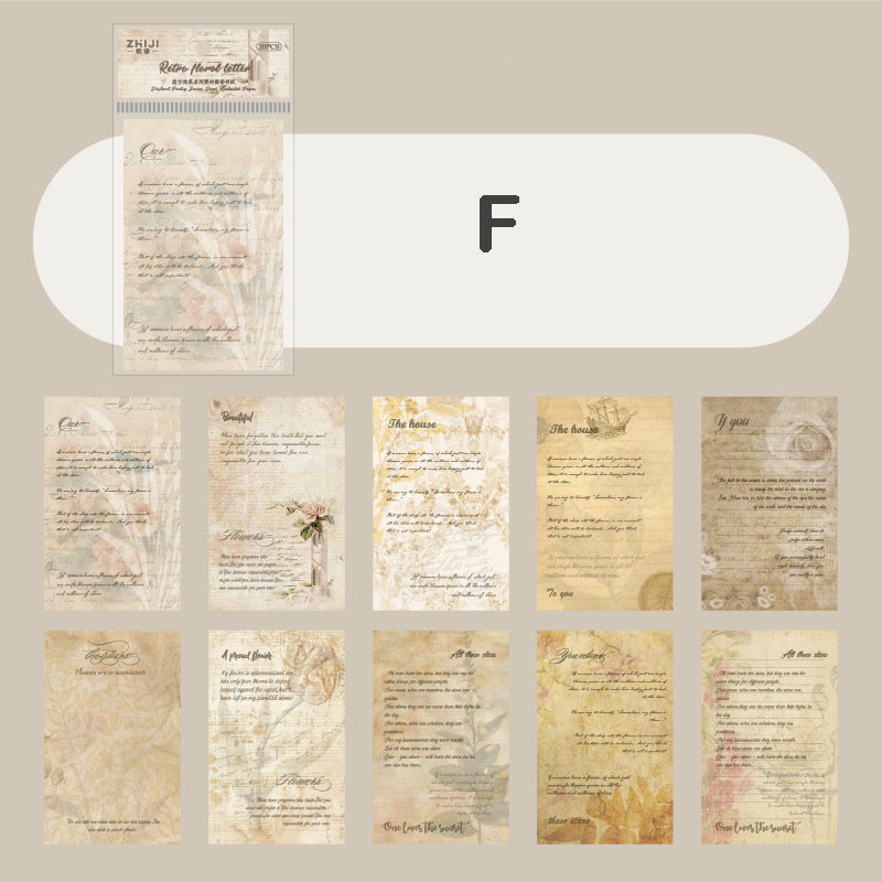 Faraway Poetry Paper 20pcs