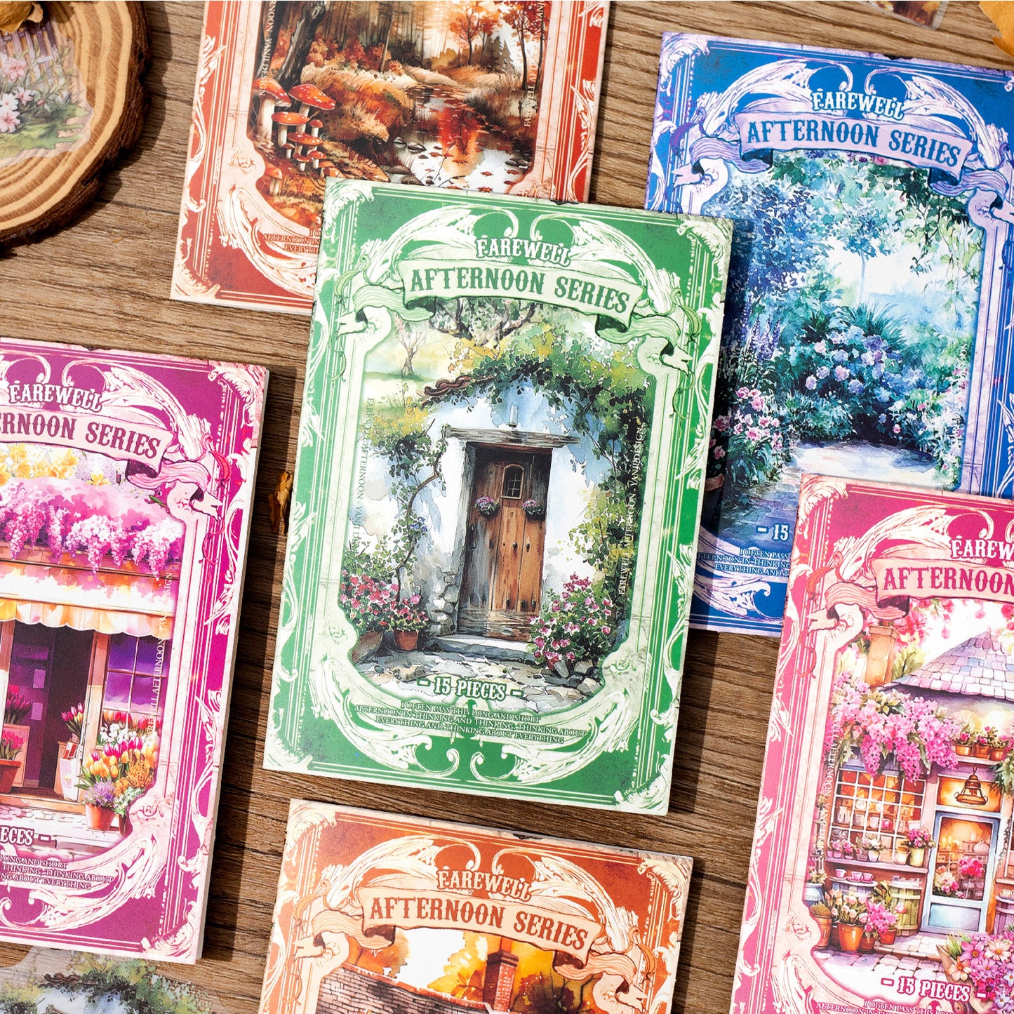 Farewell To The Afternoon Sticker 15pcs