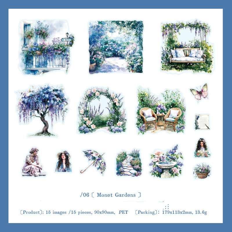 Farewell To The Afternoon Sticker 15pcs