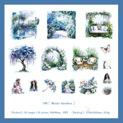 Farewell To The Afternoon Sticker 15pcs