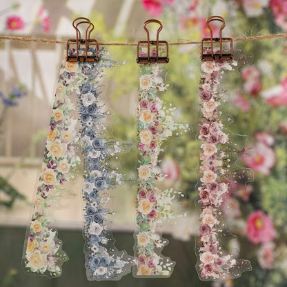 Far Mounrain Flowers Sticker 15pcs