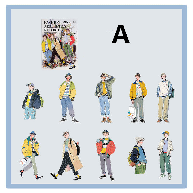 Fashion Aesthetics Sticker 20pcs