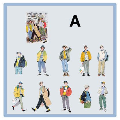Fashion Aesthetics Sticker 20pcs