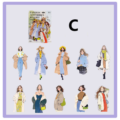Fashion Aesthetics Sticker 20pcs