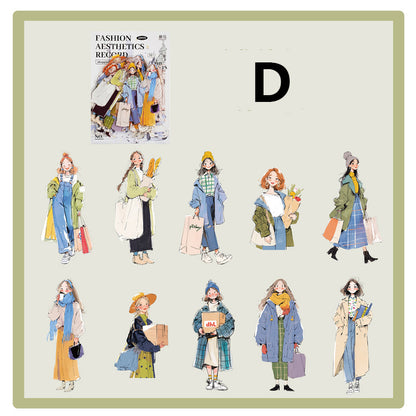 Fashion Aesthetics Sticker 20pcs