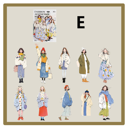Fashion Aesthetics Sticker 20pcs