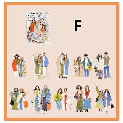 Fashion Aesthetics Sticker 20pcs