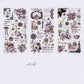 Feast of Lace Stickers 3pcs