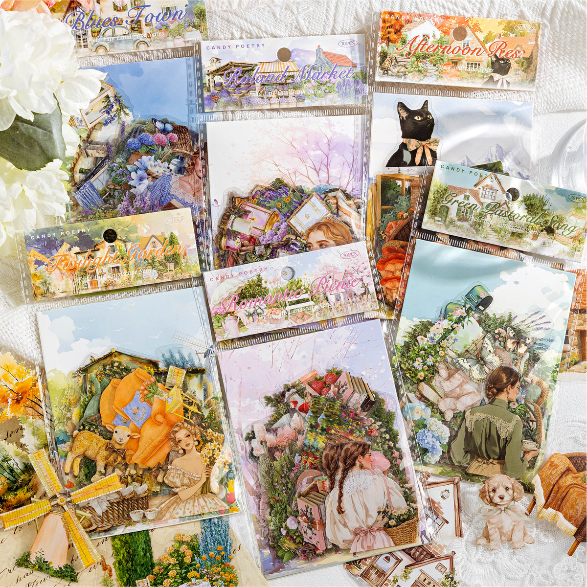 Field Life Landscapc Series Sticker 30pcs