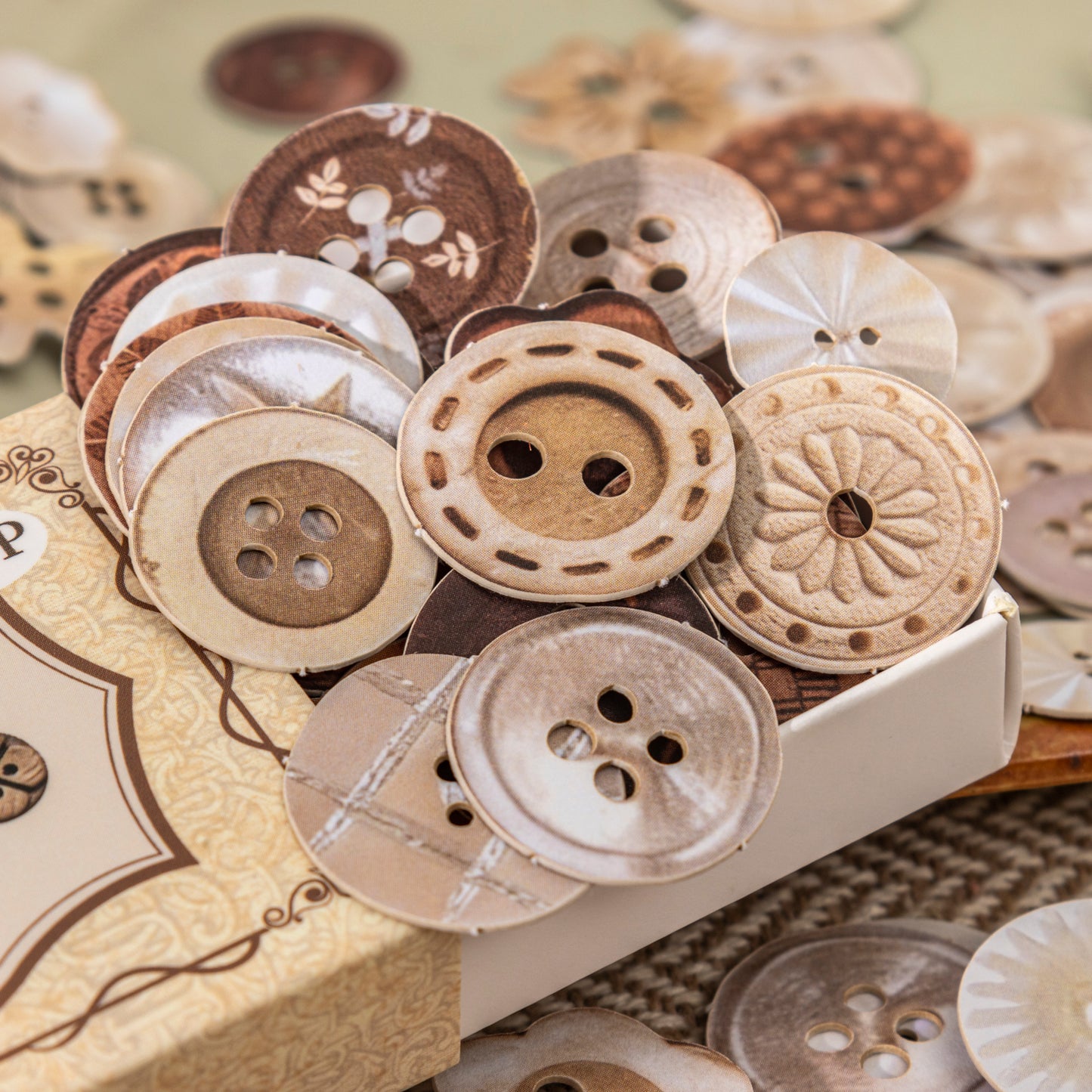 Fingertip Button Sticker 100pcs