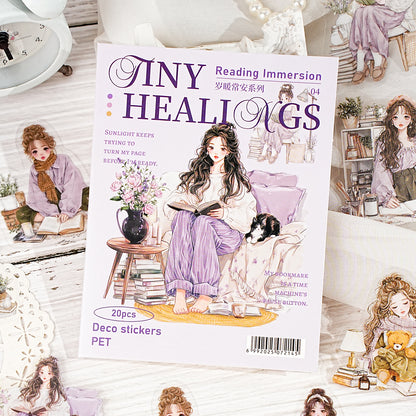 Fireworks Pedestrian Sticker 20pcs