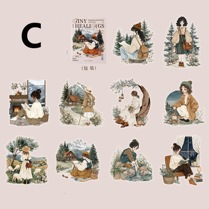 Fireworks Pedestrian Sticker 20pcs