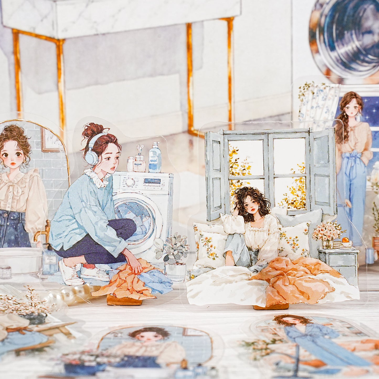 Fireworks Pedestrian Sticker 20pcs