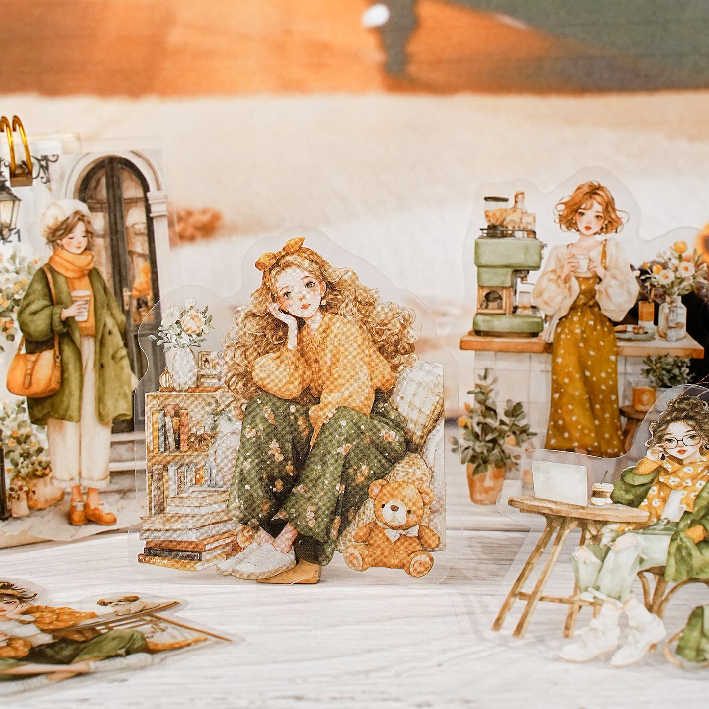 Fireworks Pedestrian Sticker 20pcs