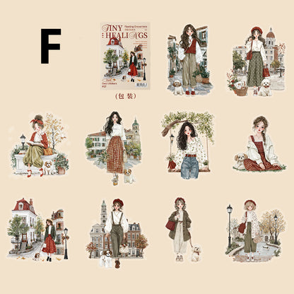 Fireworks Pedestrian Sticker 20pcs