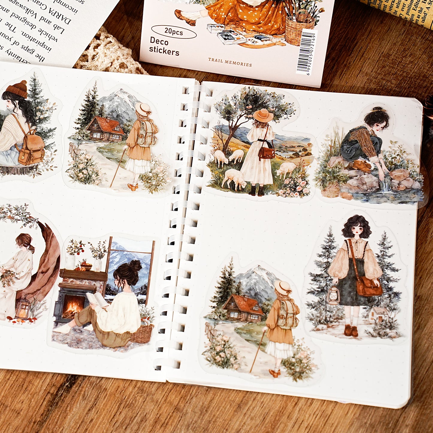 Fireworks Pedestrian Sticker 20pcs