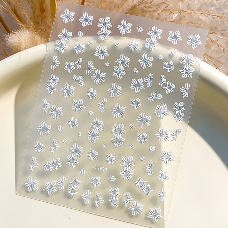 Five-petaled Flower Mini Stickers