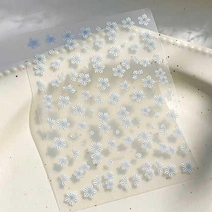 Five-petaled Flower Mini Stickers