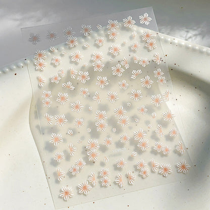 Five-petaled Flower Mini Stickers