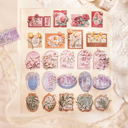 Floating World  Sticker 15pcs
