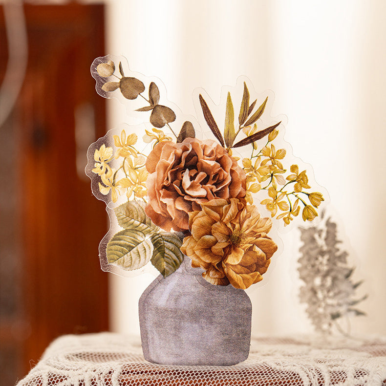 Floral Designer Sticker 20pcs