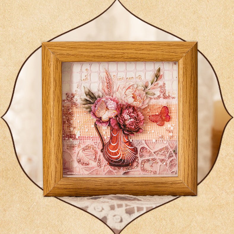 Floral Designer Sticker 20pcs