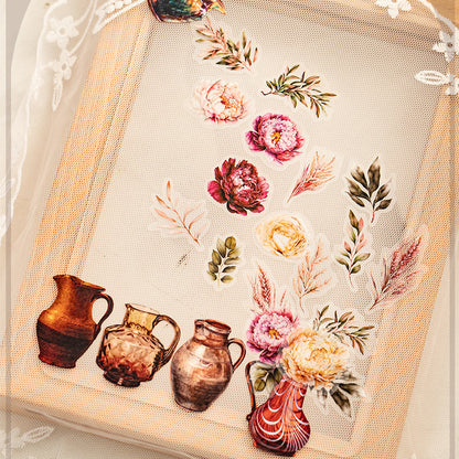 Floral Designer Sticker 20pcs