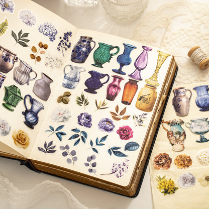 Floral Designer Sticker 20pcs