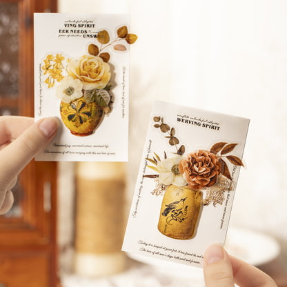 Floral Designer Sticker 20pcs